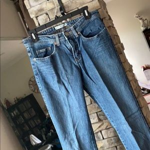 Lee Midrise Bootcut Jeans Lower on the Waist